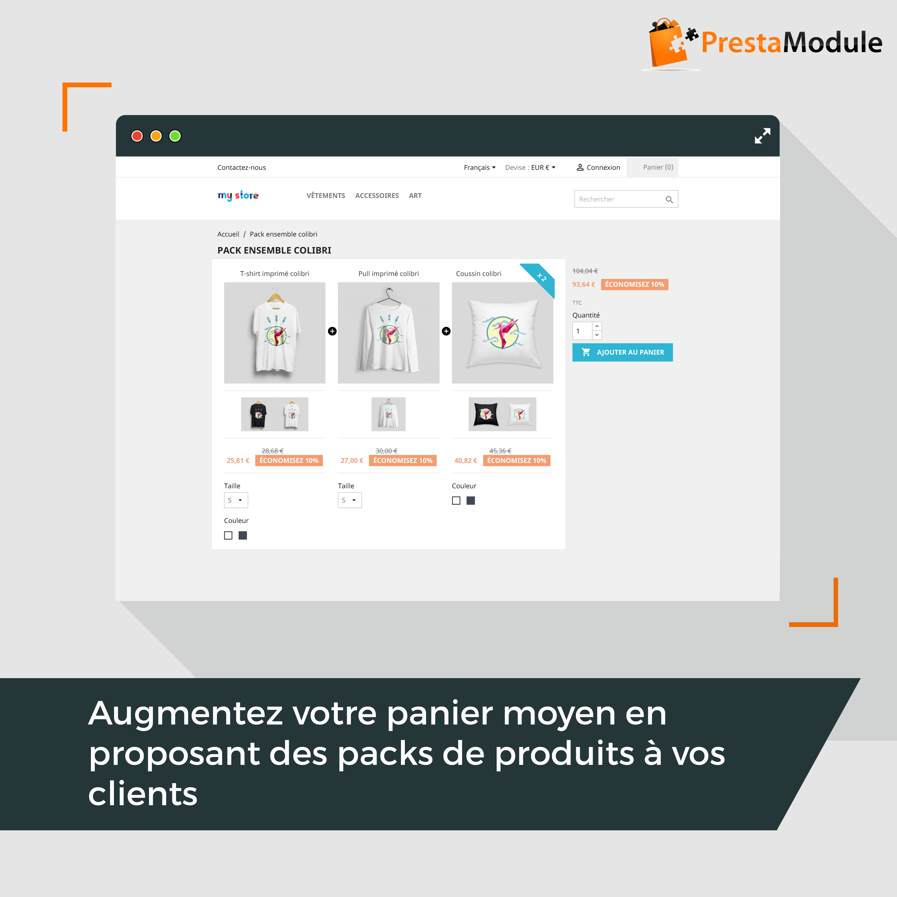 Augmentez votre panier moyen avec Advanced Pack
